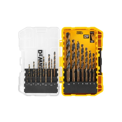 DeWalt Black&amp;Gold 19 darabos fémfúrókészlet