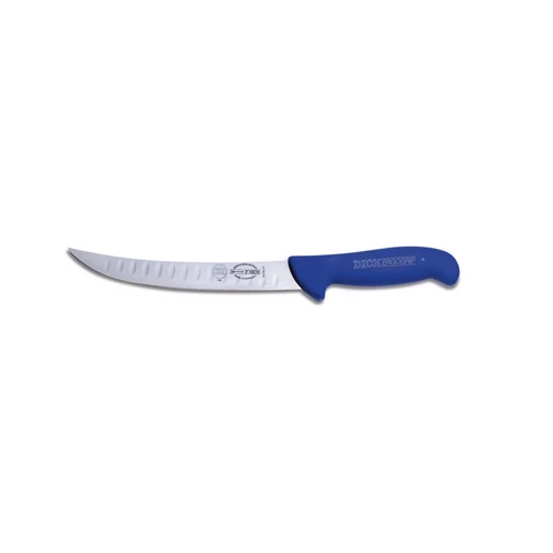 Fiskars-Dick henteskés merev ívelt 21 cm vékony barázdált penge ErgoGrip