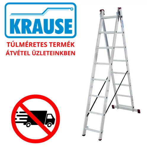 Krause Corda 2x8 fokos többcélú alumínium létra