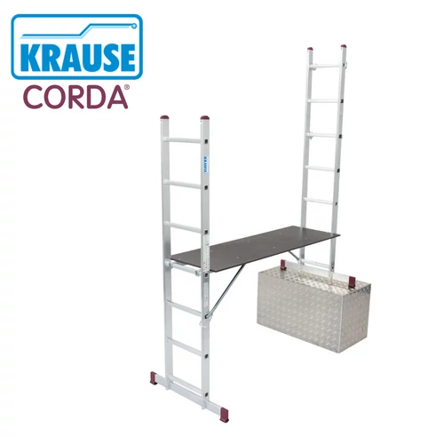 KRAUSE Corda létraállvány 2×07 fokos alumíniumból