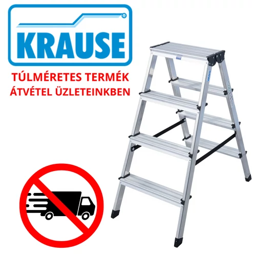 Krause Monto Dopplo 2x4 fokos alumínium állólétra