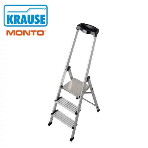 KRAUSE Monto Safety állólétra 1x3 fokos
