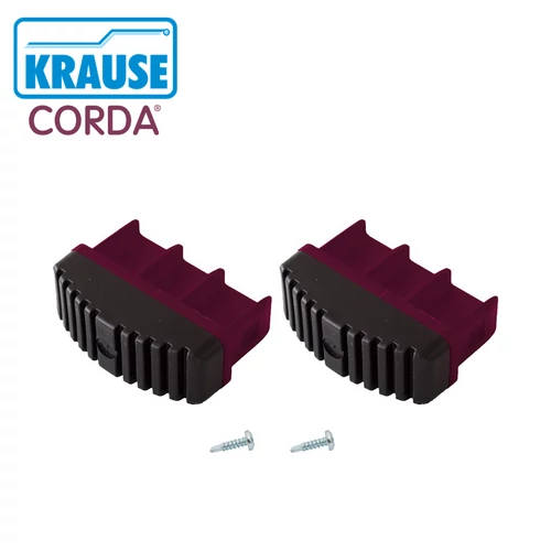 KRAUSE Corda lábdugó 77×25 mm – csúszásmentes létraláb gumitalp