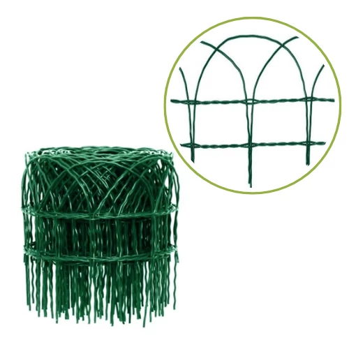 Dekor kerítés 25 cm magas, 90×150 mm osztás, 10 m