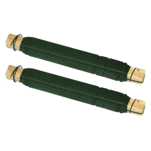 Kötöződrót PVC-vel bevont 0,65 mm RAL6005 zöld (2db/csomag)