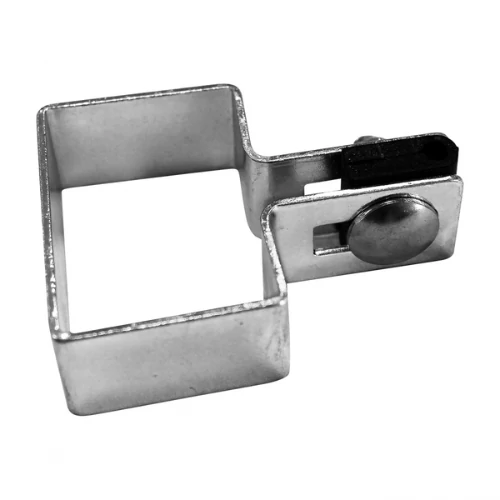Bilincs 60×40 mm oszlophoz horganyzott fém vég