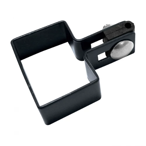 Bilincs 60×40 mm oszlophoz antracit fém vég
