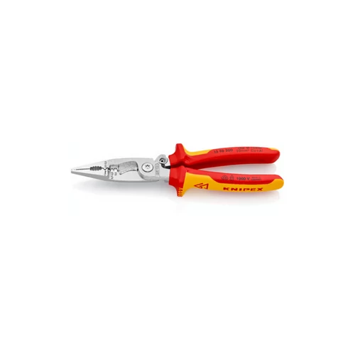 KNIPEX szigetelt elektromos szerelőfogó 200 mm – VDE tanúsítvány – 13 96 200