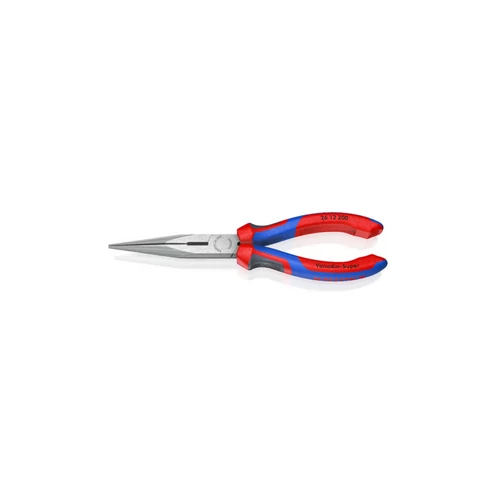 KNIPEX 26 12 200 gólyacsőr fogó – 200 mm – fél-kerek csőrű, vágóéllel ellátott precíziós fogó