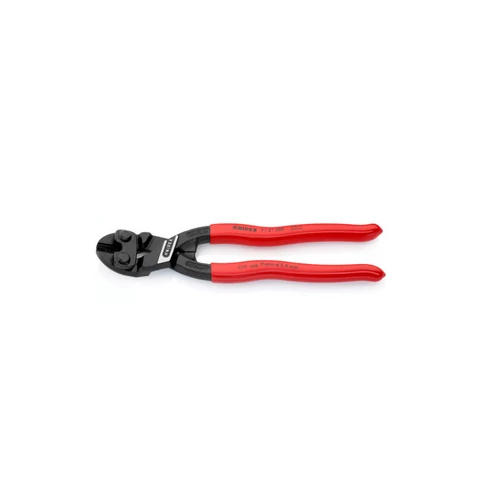 KNIPEX CoBolt® csapszegvágó 200 mm – fekete atramentált kivitel, kompakt méret, huzalvágáshoz, zongorahúrhoz és kemény dróthoz