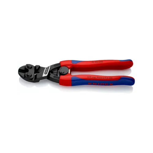 KNIPEX CoBolt® kompakt csapszegvágó – 200 mm, fekete fej, ergonomikus markolat