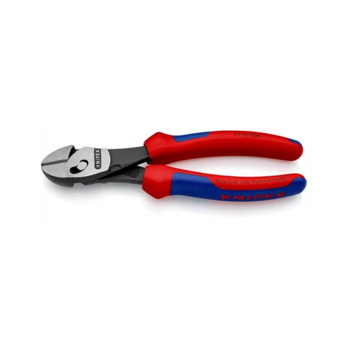 KNIPEX TwinForce® oldalcsípőfogó 180 mm – nagy vágóerő, prémium kivitel
