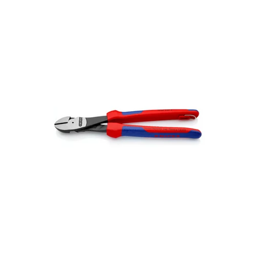 KNIPEX 74 02 250 oldalcsípőfogó – 250 mm – fekete-polírozott kivitel kényelmes markolattal