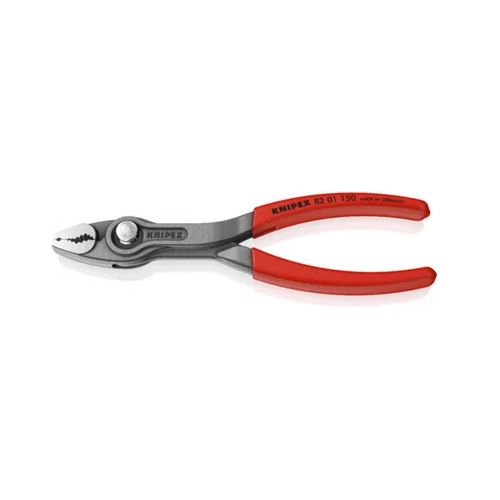 KNIPEX TwinGrip kombinált homlok- és oldalharapó fogó 150 mm – 82 01 150