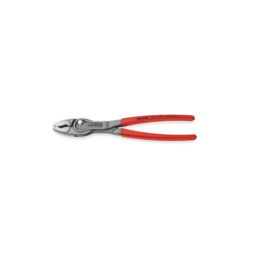 KNIPEX TwinGrip kombinált fogó 250 mm – homlok- és oldalharapó kialakítással, 82 01 250