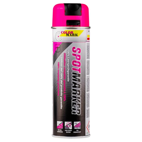 MOTIP jelölőfesték ColorMark SPOTMARKER spray 500ml FLUO Rózsaszín