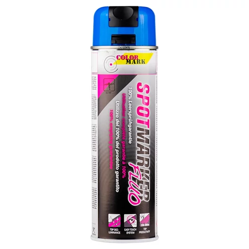 MOTIP jelölőfesték ColorMark Spotmarker spray 500 ml fluoreszkáló kék