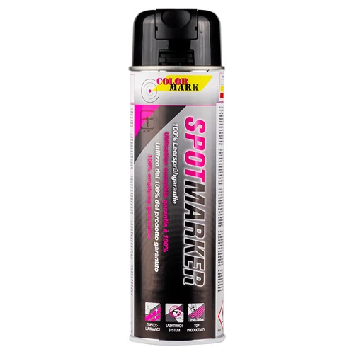 MOTIP jelölőfesték ColorMark Spotmarker spray 500 ml fekete