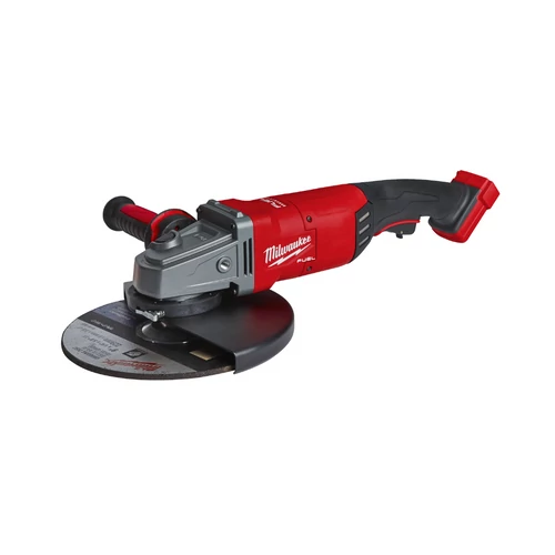 Milwaukee M18 FUEL™ M18FLAG230XPDB-0C 230 mm nagy sarokcsiszoló hosszú alsó kapcsolóval, akku nélkül