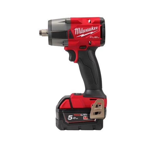 Milwaukee M18 FUEL™ M18FMTIW2F12-502X ütvecsavarozó biztosítógyűrűvel, 2×5.0 Ah akkuval, töltővel, kofferben