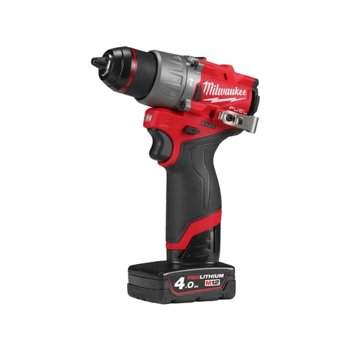 Milwaukee M12 FUEL™ M12FPD2-402X szuperkompakt ütvefúró-csavarozó, 2×4.0 Ah, HD Box