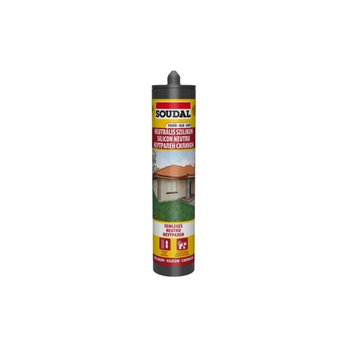 Soudal szilikon neutrális fehér ecetsav-mentes 280 ml