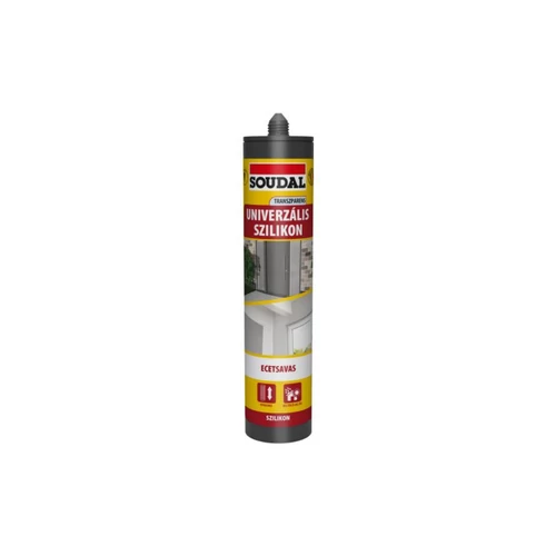 Soudal szilikon univerzális transzparens 280 ml