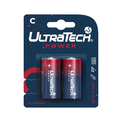 UltraTech LR14 C típusú alkáli elem 2 db B2 csomag