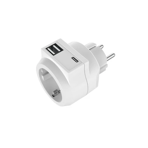 UltraTech USB-s dugaszoló aljzat hálózati és USB töltéssel