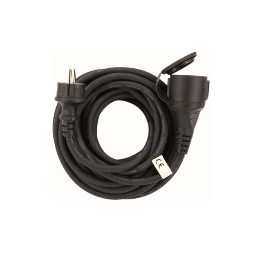 UltraTech lengőhosszabbító 10m fekete 3x1,5mm2 H07RN-F IP44