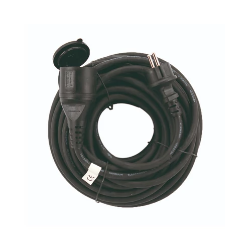 UltraTech lengőhosszabbító 20m fekete 3x1,5mm2 H05RR-F IP44