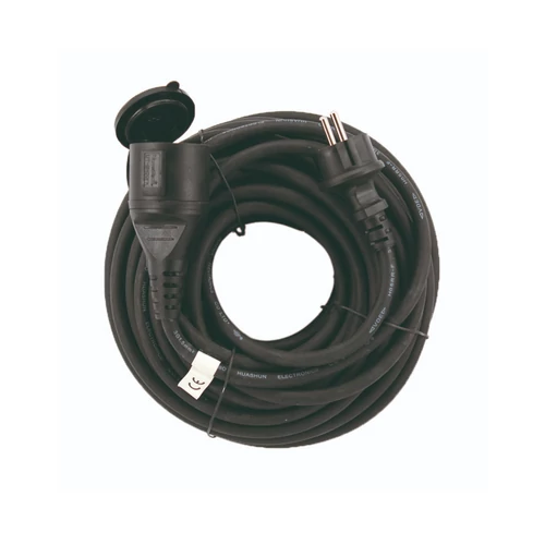 UltraTech lengőhosszabbító 20m fekete 3x1,5mm2 H07RN-F IP44