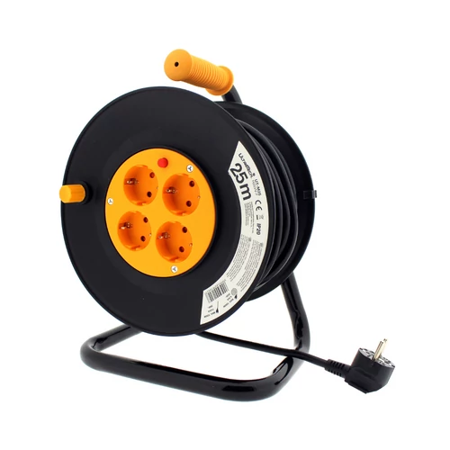 UltraTech kábeldob 25m műanyag dob H05VV-F 3x1,5 IP20