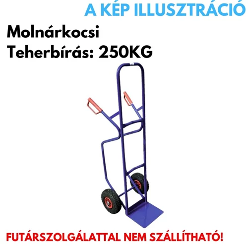 Molnárkocsi teherbírás: 250KG