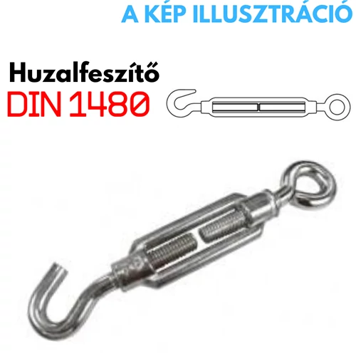 Huzalfeszítő 6mm DIN1480