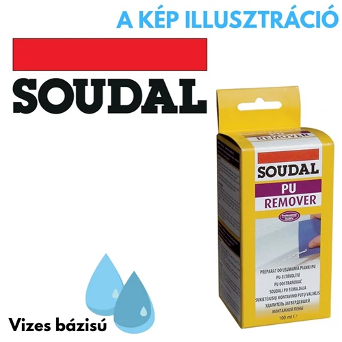Soudal purhab eltávolító 100ml