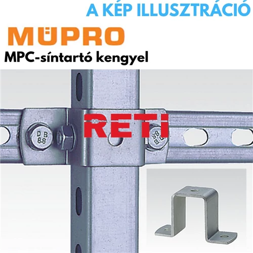 Müpro MPC síntartó kengyel 28/30 horganyzott