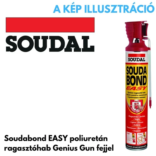 Soudal Soudabond Easy kézi ragasztóhab 750ml