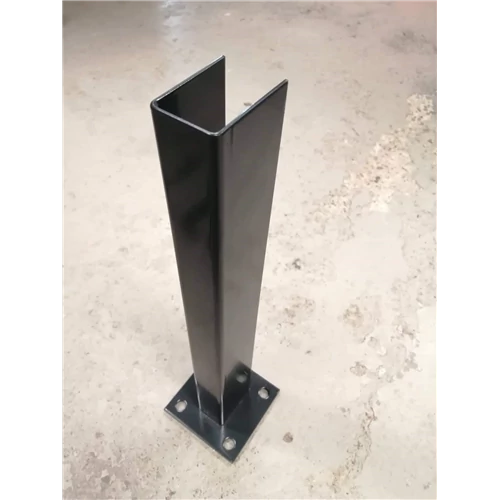 Oszloptartó 60×40 mm antracit 30 cm