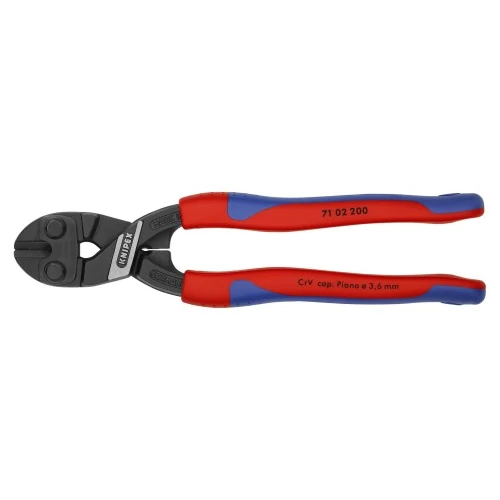 KNIPEX CoBolt® 200 mm csapszegvágó fogó – nagy vágóerővel, karcsú többkomponensű markolattal, precíz vágáshoz
