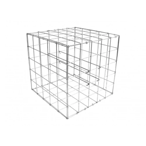 Gabion Super 50 kosár, 500×500×500 mm, 100×100 mm osztás, 4,0 mm huzalvastagság