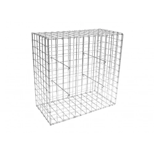 Gabion Basic 60 kosár, 600×600×300 mm, 50×50 mm rácsosztás, 3,5 mm huzalvastagság