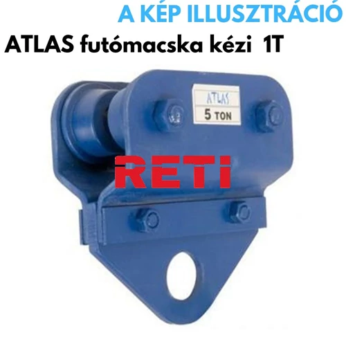 ATLAS kézi futómacska 1 tonnás teherbírással