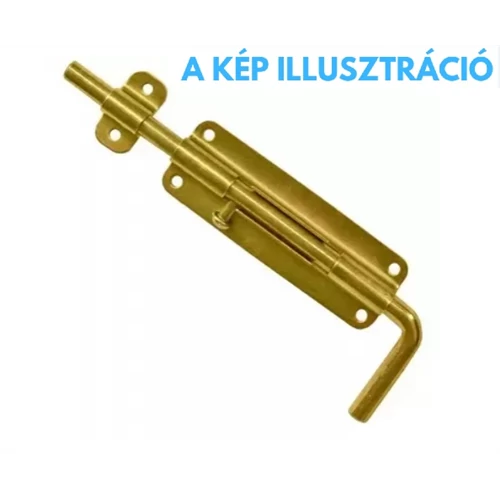 Bajonett tolózár 400 mm hajlított