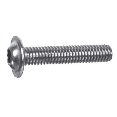 D-fejű peremes belsőkulcsnyílású csavar M4x12mm DIN7380-2 10.9 horganyzott