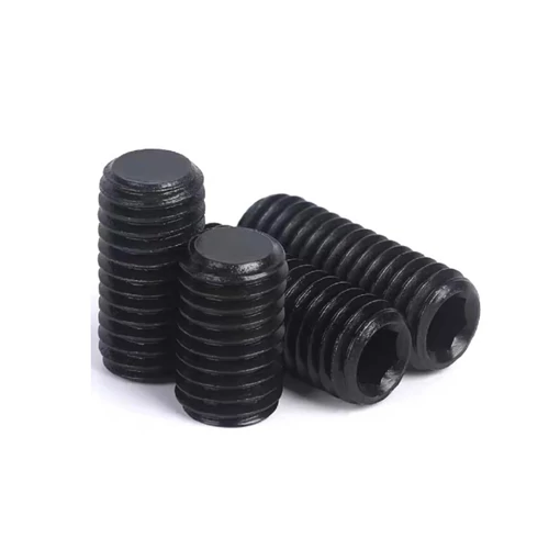 Hernyócsavar 4x20mm DIN913 lapos