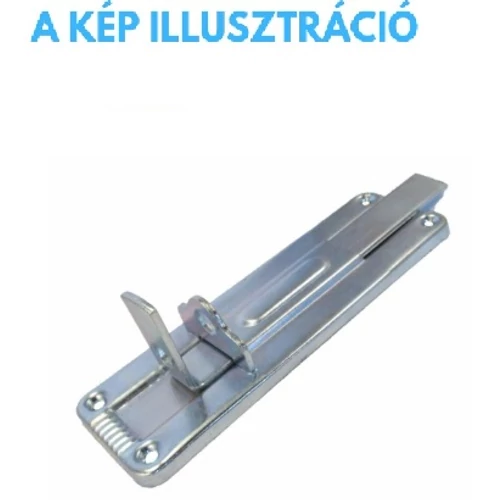Tolózár lapos egyenes 100 mm fém kivitel