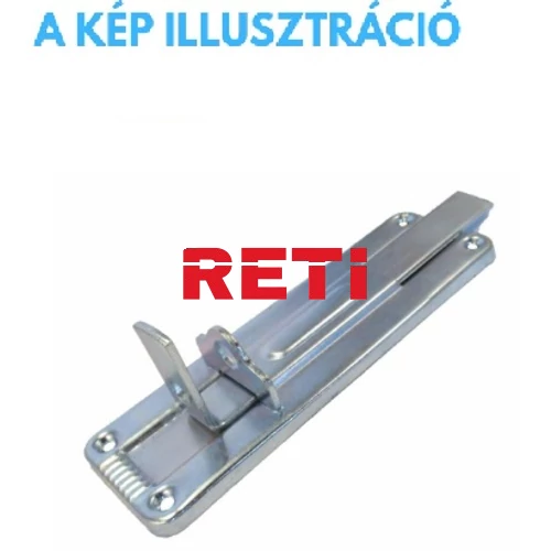 Tolózár lapos egyenes 60 mm fém kivitel