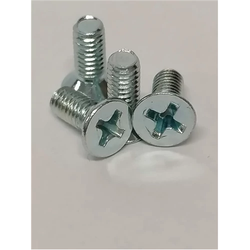 Süllyesztettfejű metrikus csavar M2,5x20mm DIN965 4.8 horganyzott