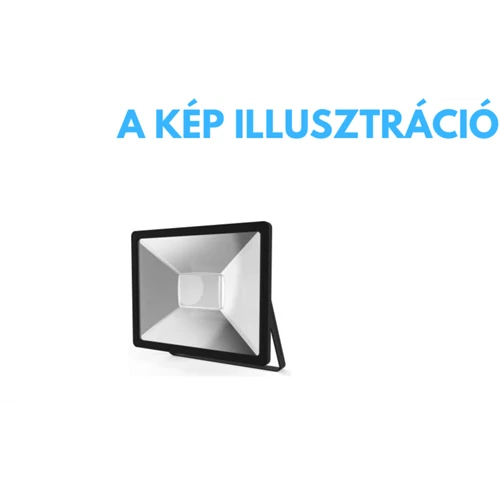 UltraTech LED reflektor, 50W, 4000K, 4500lm, fekete 110°, IP65, 25000 óra